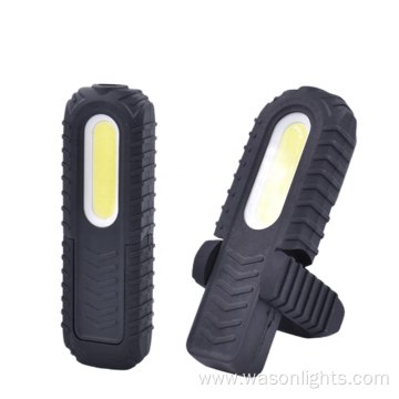 Factory Wholesale ODM Private Label Professional Soft Rubberized Portable Sturdy Powerful Bright COB Work Light Rechargeable